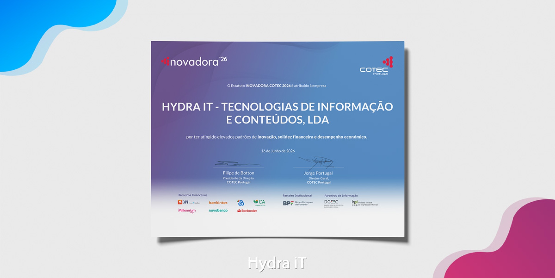 Estatuto INOVADORA COTEC em 2026